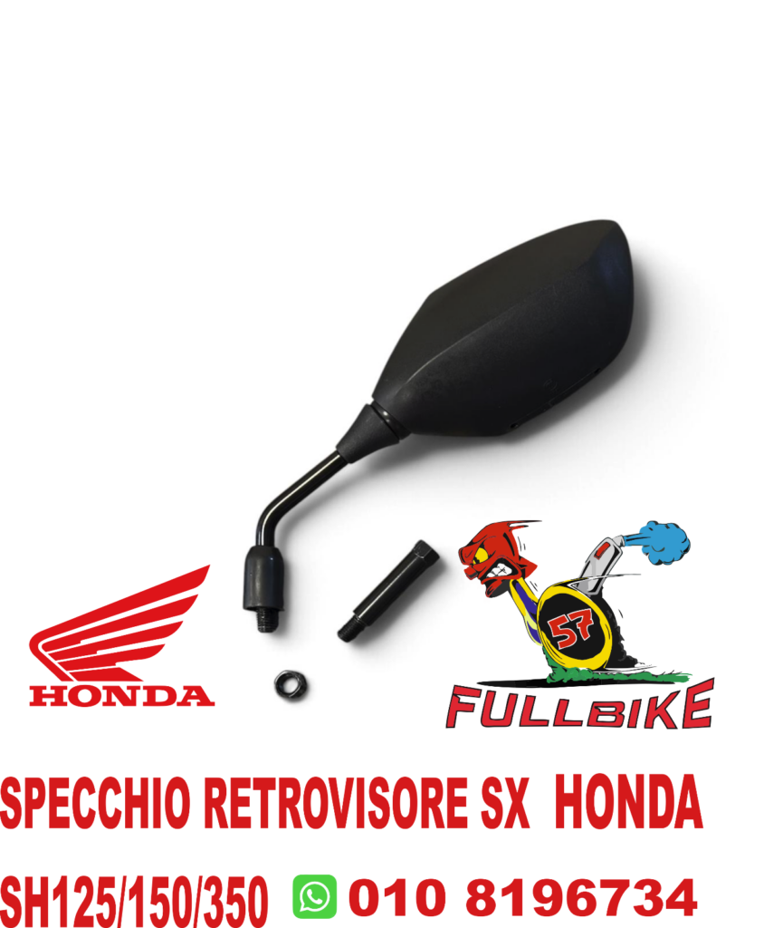 SPECCHIO RETROVISORE SX SH 125/150/350 HONDA 2020/2026 (88220-KOR-V01)