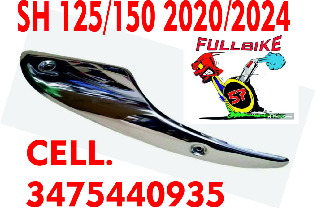PROTEZIONE PARACALORE SCARICO / MARMITTA HONDA SH 125-150CC 2020-2025