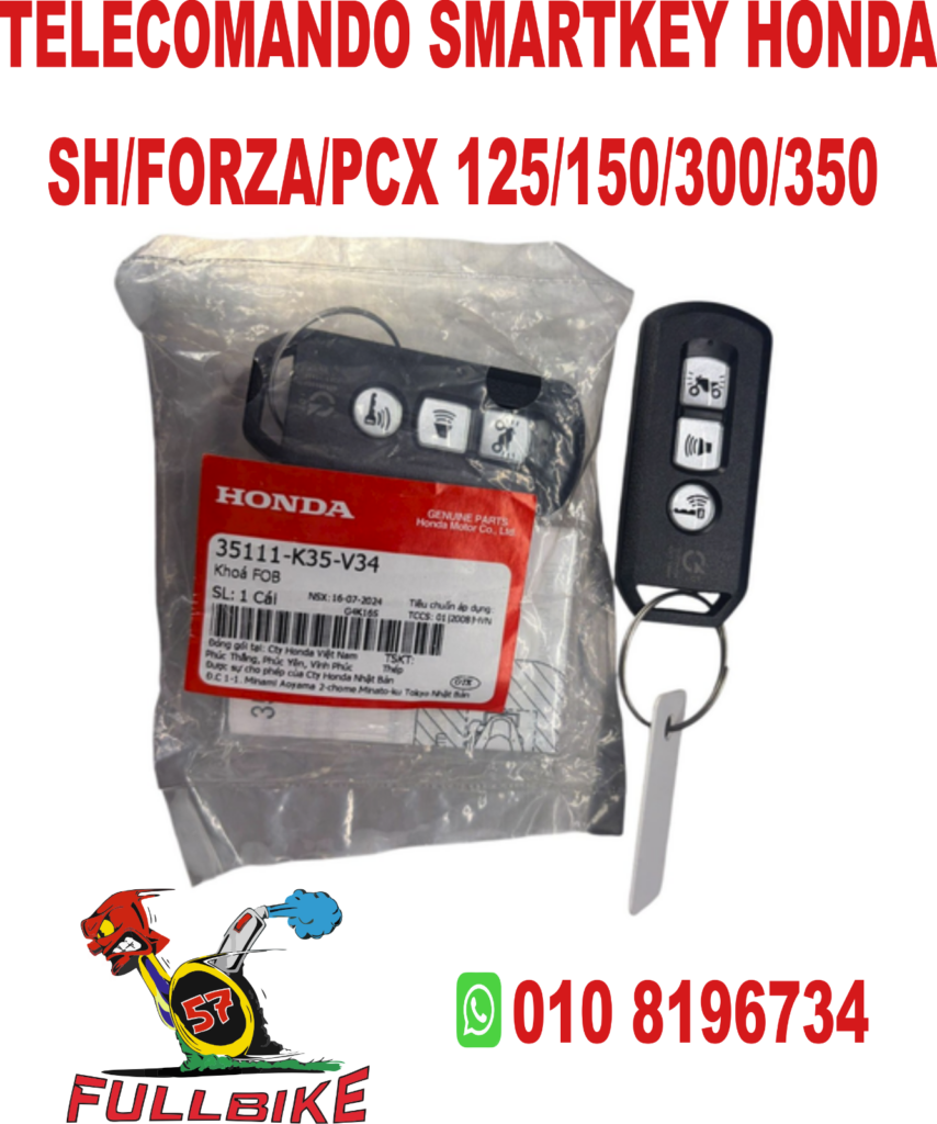 TELECOMANDO SMARTKEY HONDA SH/FORZA/PCX 125/150/300/350