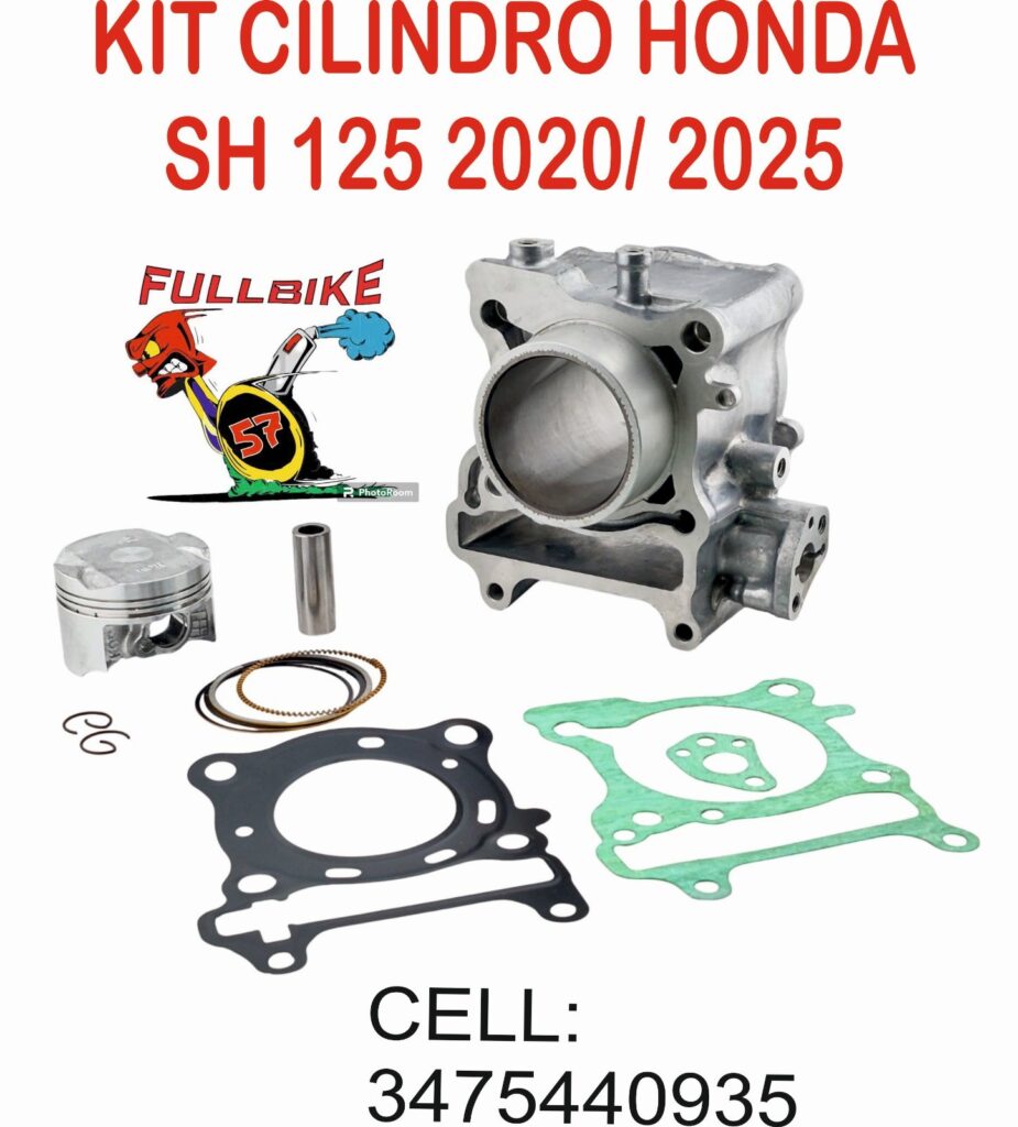 KIT CILINDRO GRUPPO TERMICO COMPLETO HONDA SH 125 2020 2021 2022 2023 2024 2025