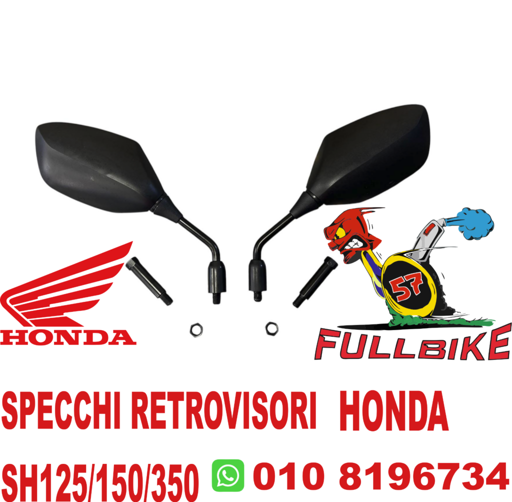 SPECCHI RETROVISORI SH 125/150/350 HONDA 2020/2026 (88210-KOR-V01 88220-KOR-V01)