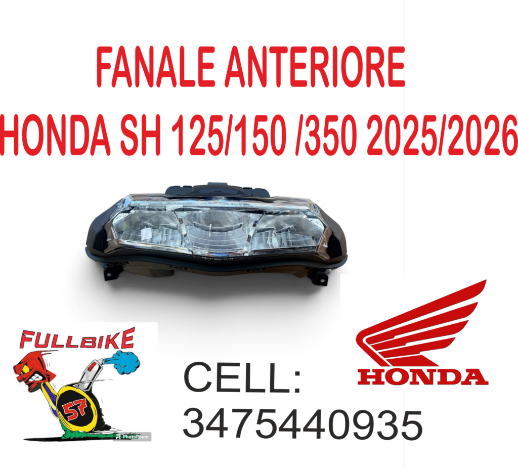 FANALE ANTERIORE SH 125/150/350 2025/2026